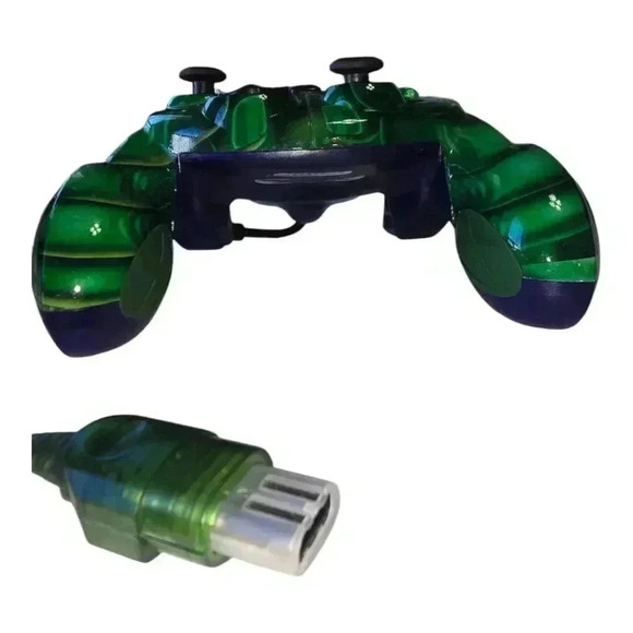 Naki *READ* The Incredible Hulk HULK-PAD Analog Controller For XBOX Model: 80700 - Picture 10 of 13